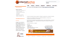 Desktop Screenshot of internetactiva.com