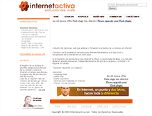 Tablet Screenshot of internetactiva.com